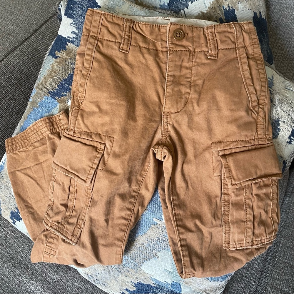 Long Gap Kids Size 5 Khaki Utility Pants